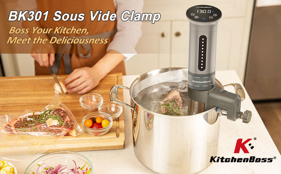 KitchenBoss Fixing bracket clamper for Sous Vide Slow Cooker G300, G310, G320, G321, G322 and G330